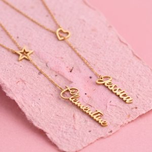 Collier Prénom Cursive – Calligraphie Élégante