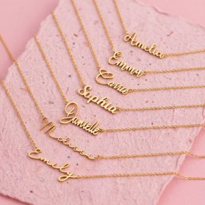 collier prénom personnalisé