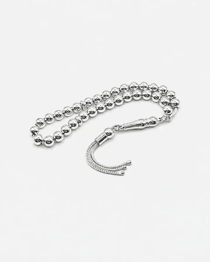 chapelet en argent 33 perles chapelet en argent 33 perles